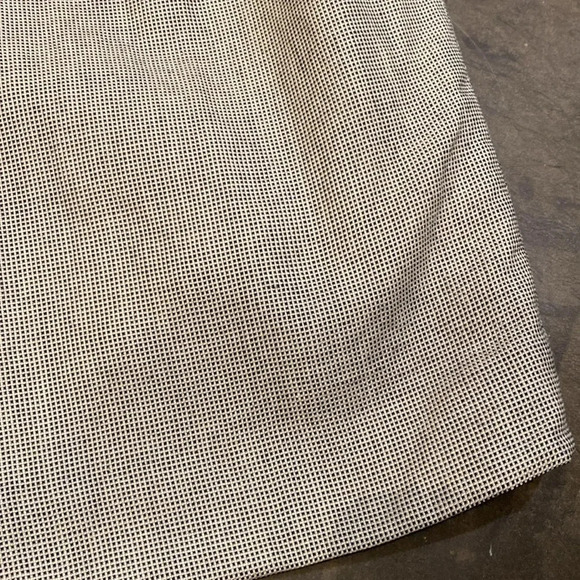 Burberry Vintage Burberry’s Pleated Wool Silk Pencil Skirt Gray Black Size 6P - Picture 15 of 16